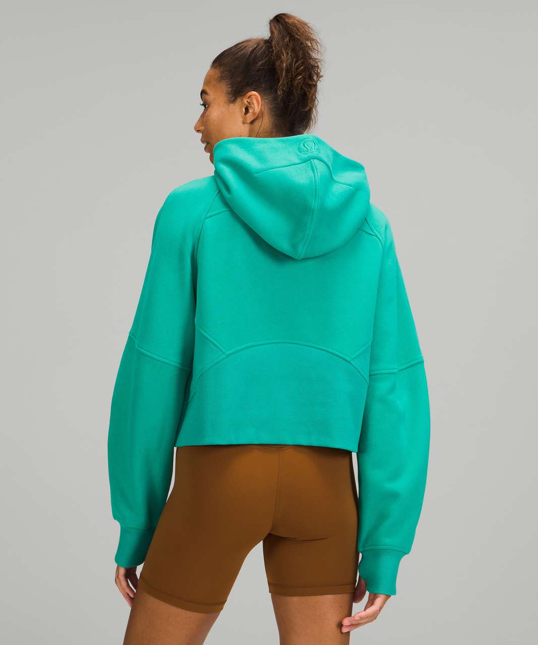 Lululemon Scuba Oversized Half-Zip Hoodie XS S Everglade Green - $120 -  From Eden