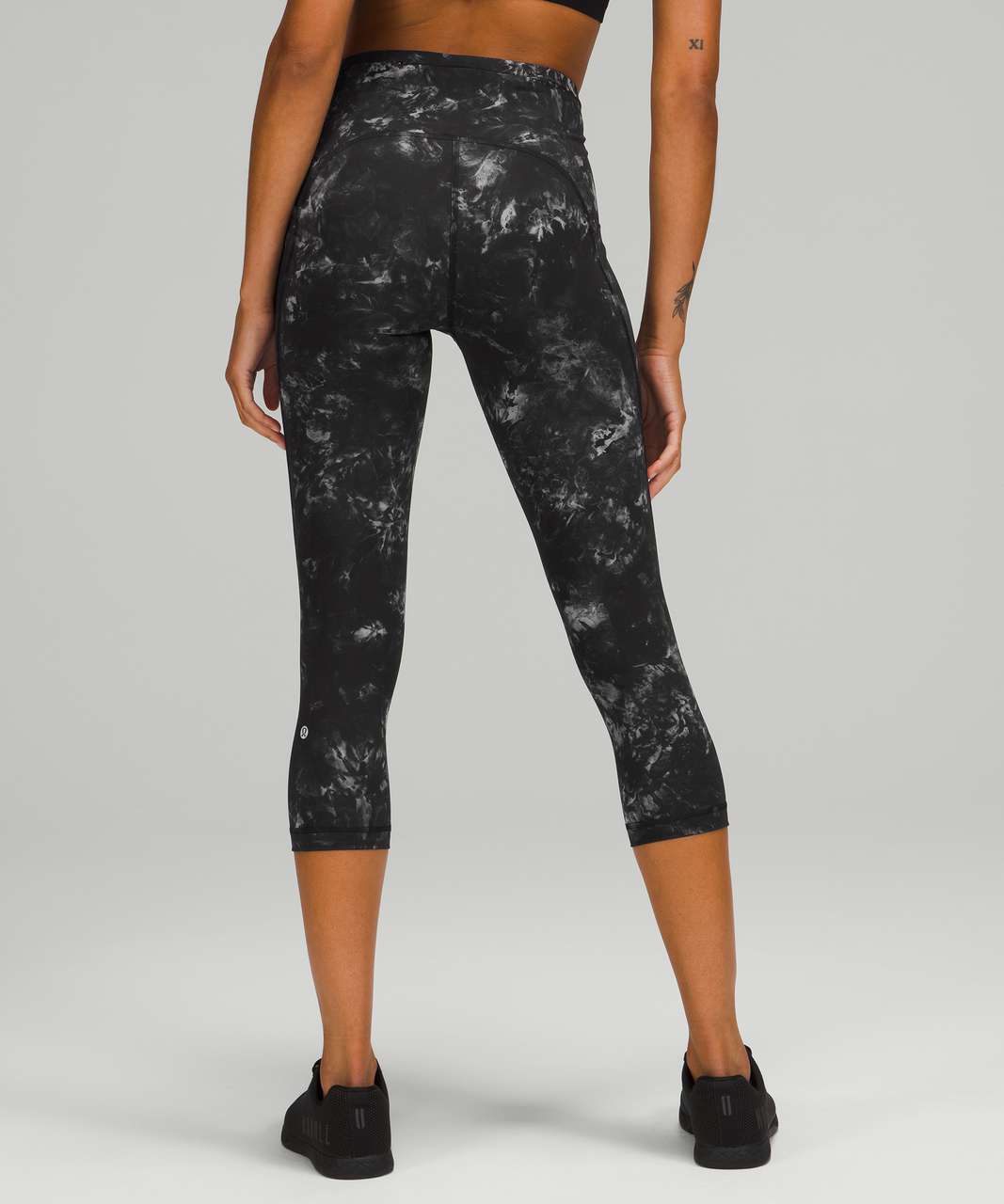 Lululemon Swift Speed High-Rise Crop 21 - Aquila Black Multi