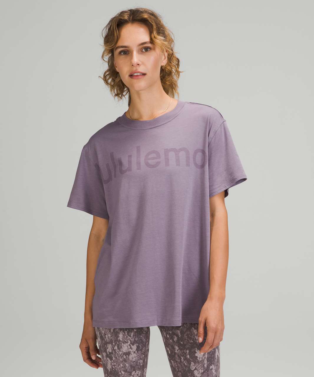 Lululemon All Yours Tee *Graphic - Dusky Lavender