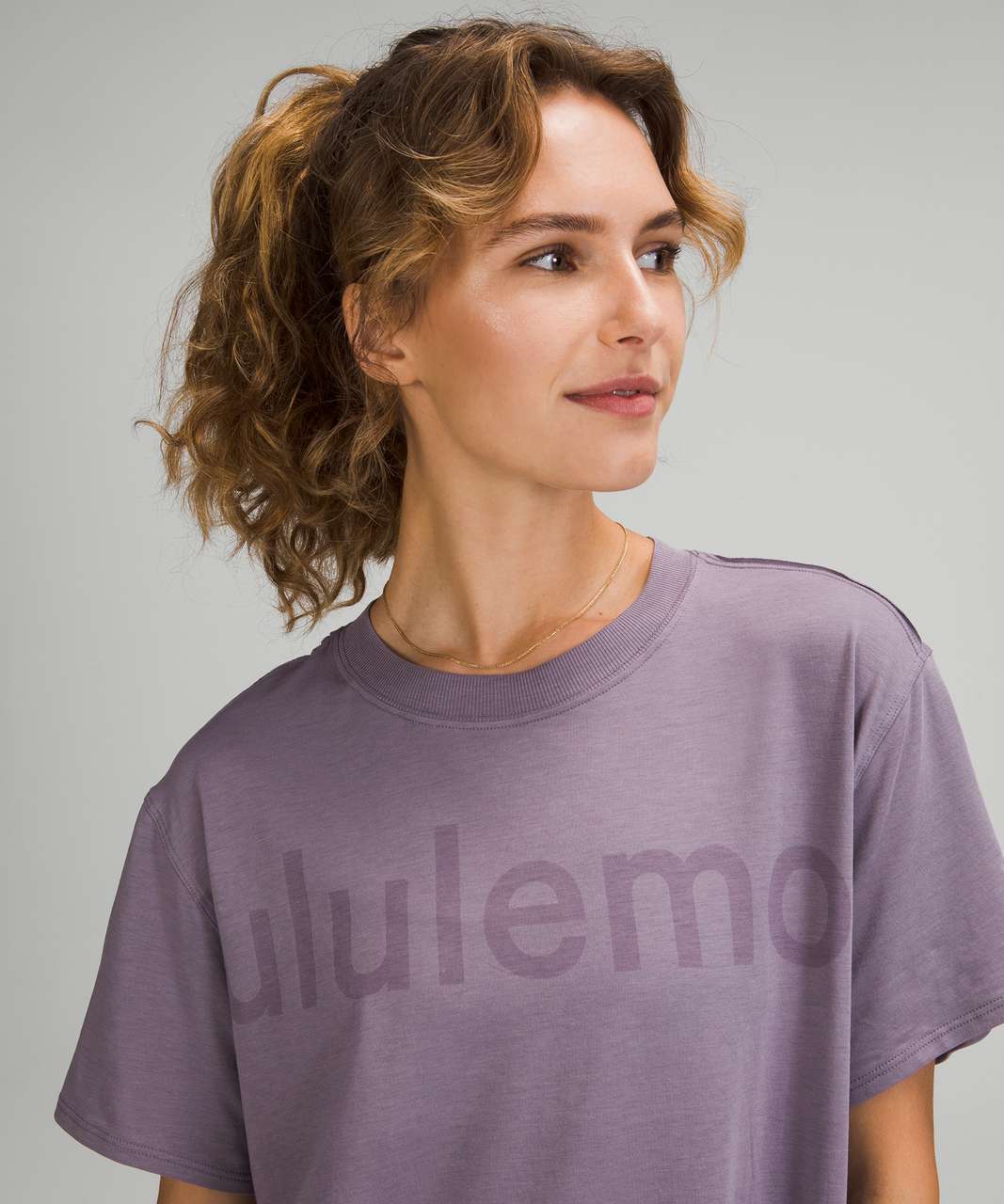 Lululemon All Yours Tee *Graphic - Dusky Lavender