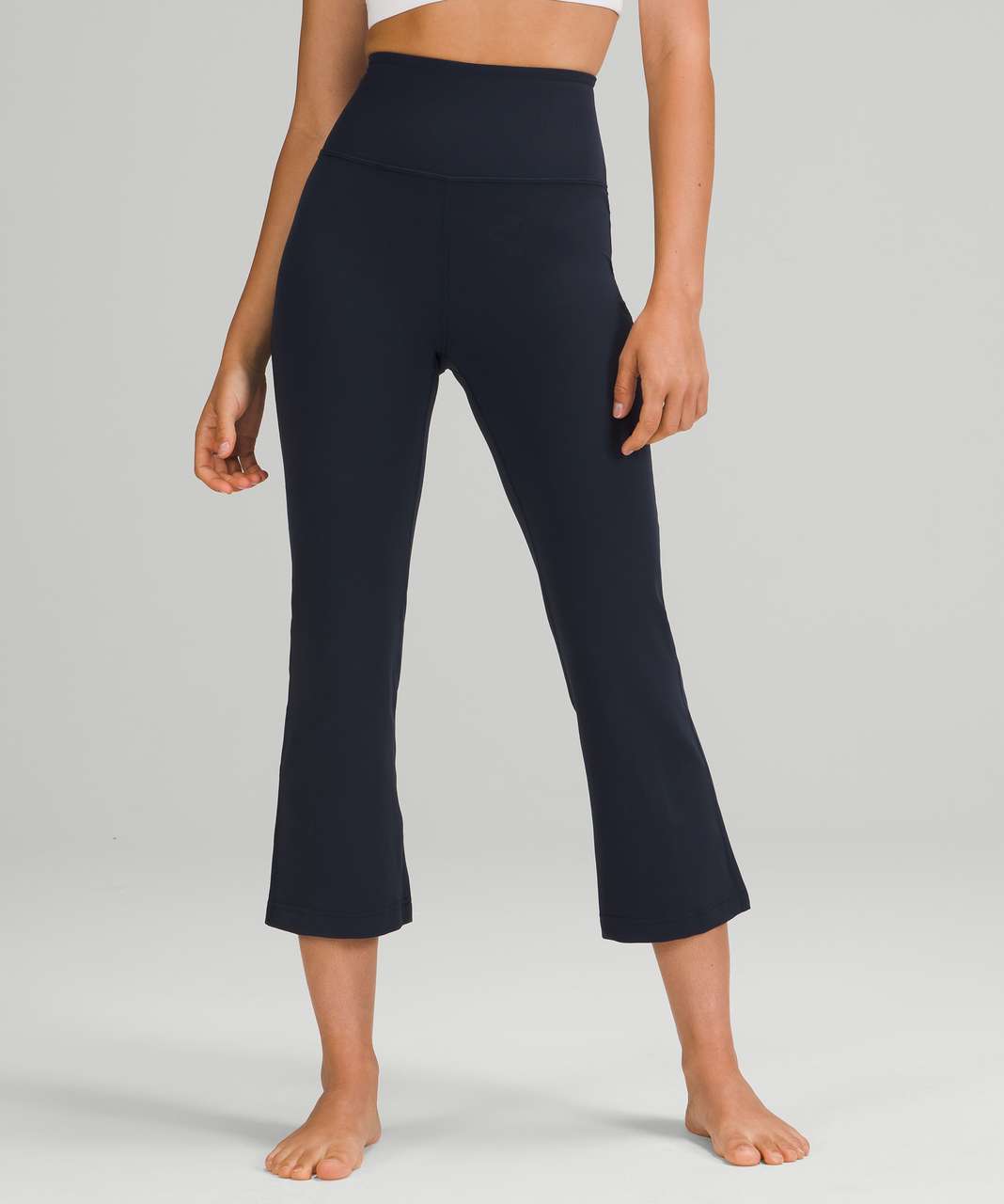 Lululemon Align Crop 23 - True Navy - lulu fanatics