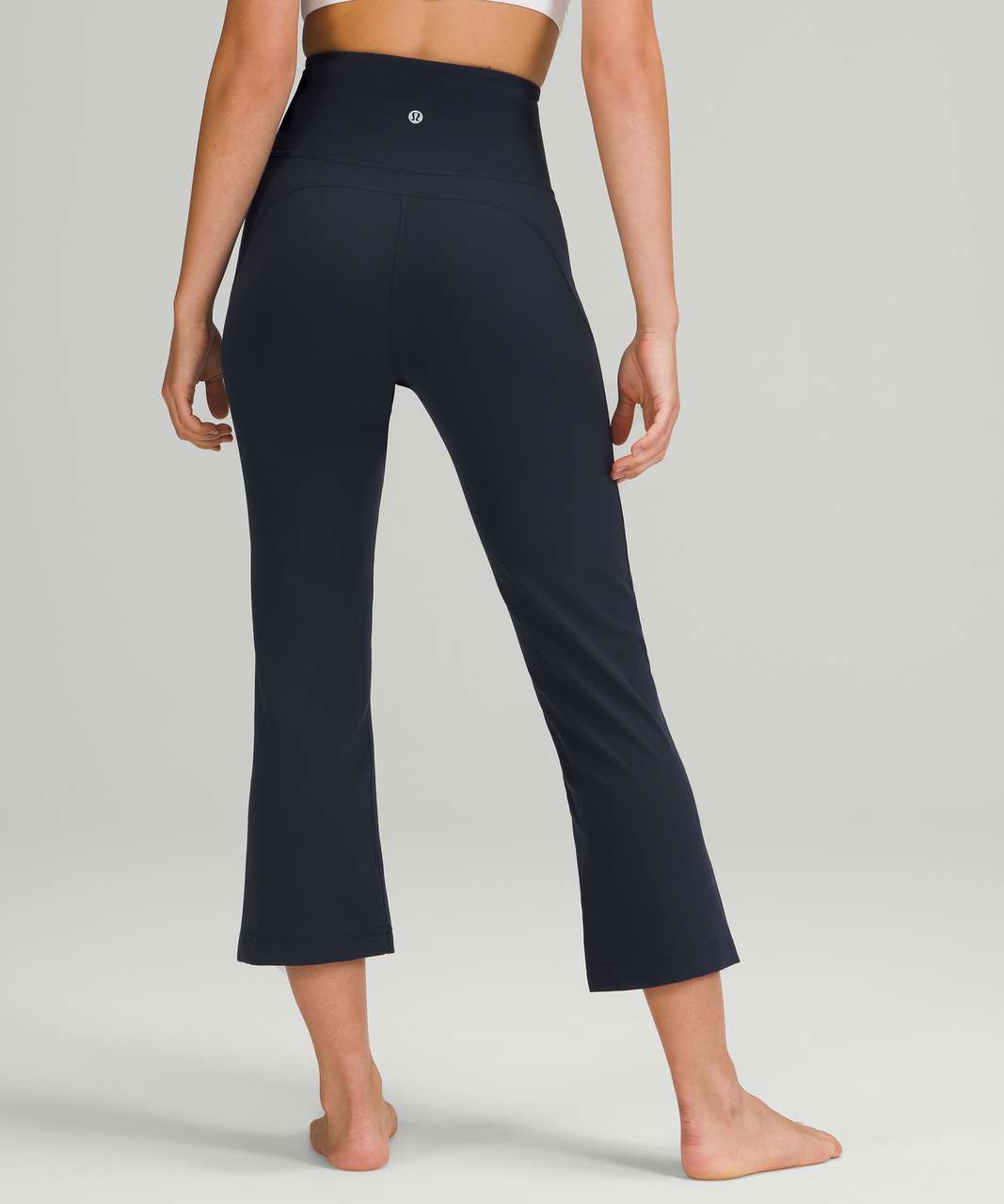 Lululemon Groove Super-High-Rise Flared Pant Nulu™ - True Navy - lulu  fanatics