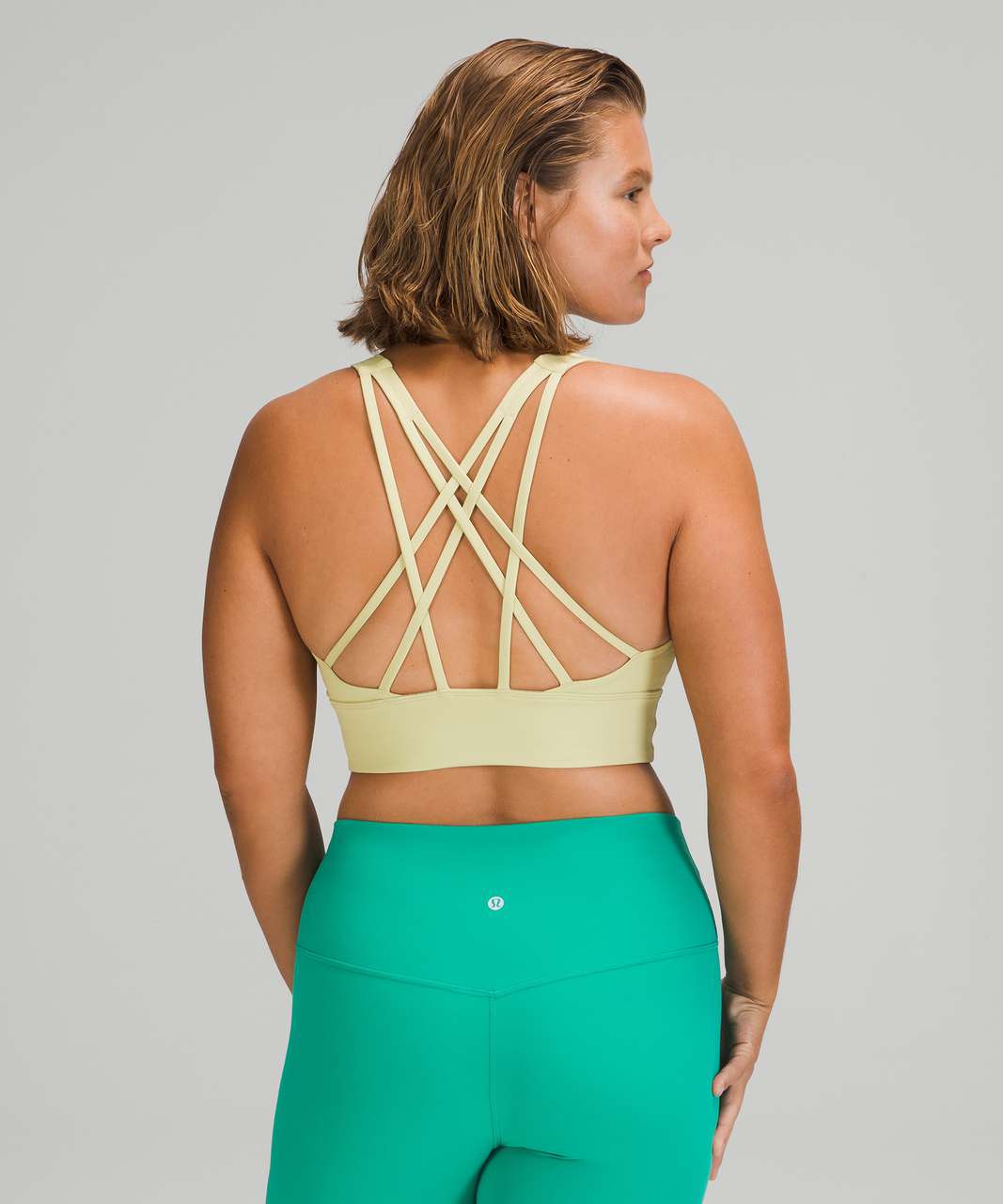 Lululemon Free to Be Serene Longline Bra Light Support, C/D Cup - Dew Pink  - lulu fanatics