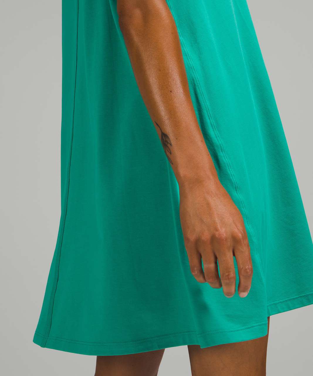 Lululemon All Yours T-Shirt Dress - Maldives Green