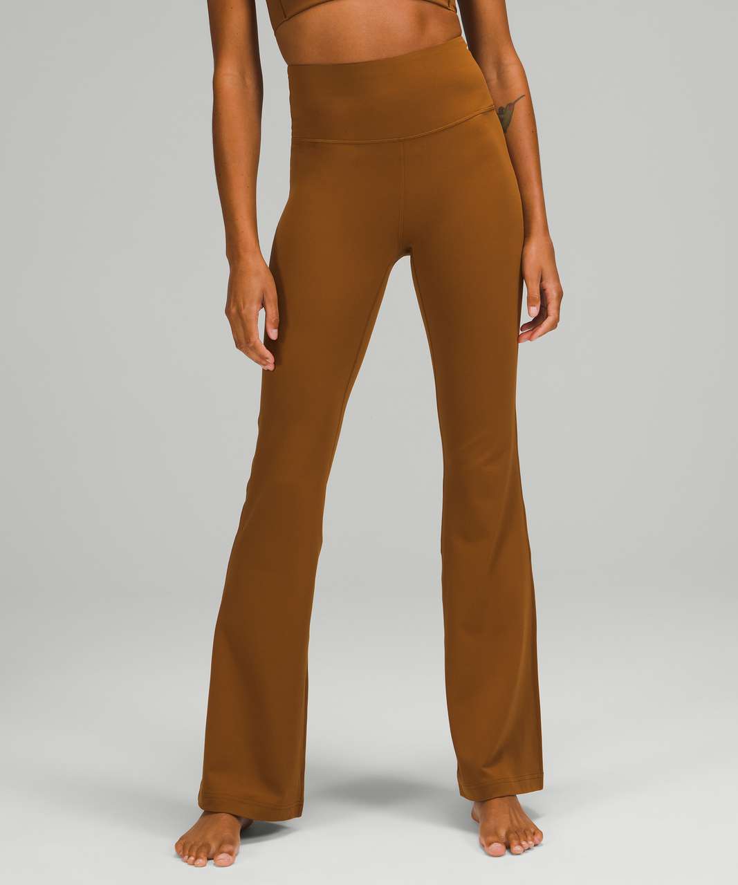 Lululemon Groove Pant Flare Super High-Rise *Nulu - Copper Brown