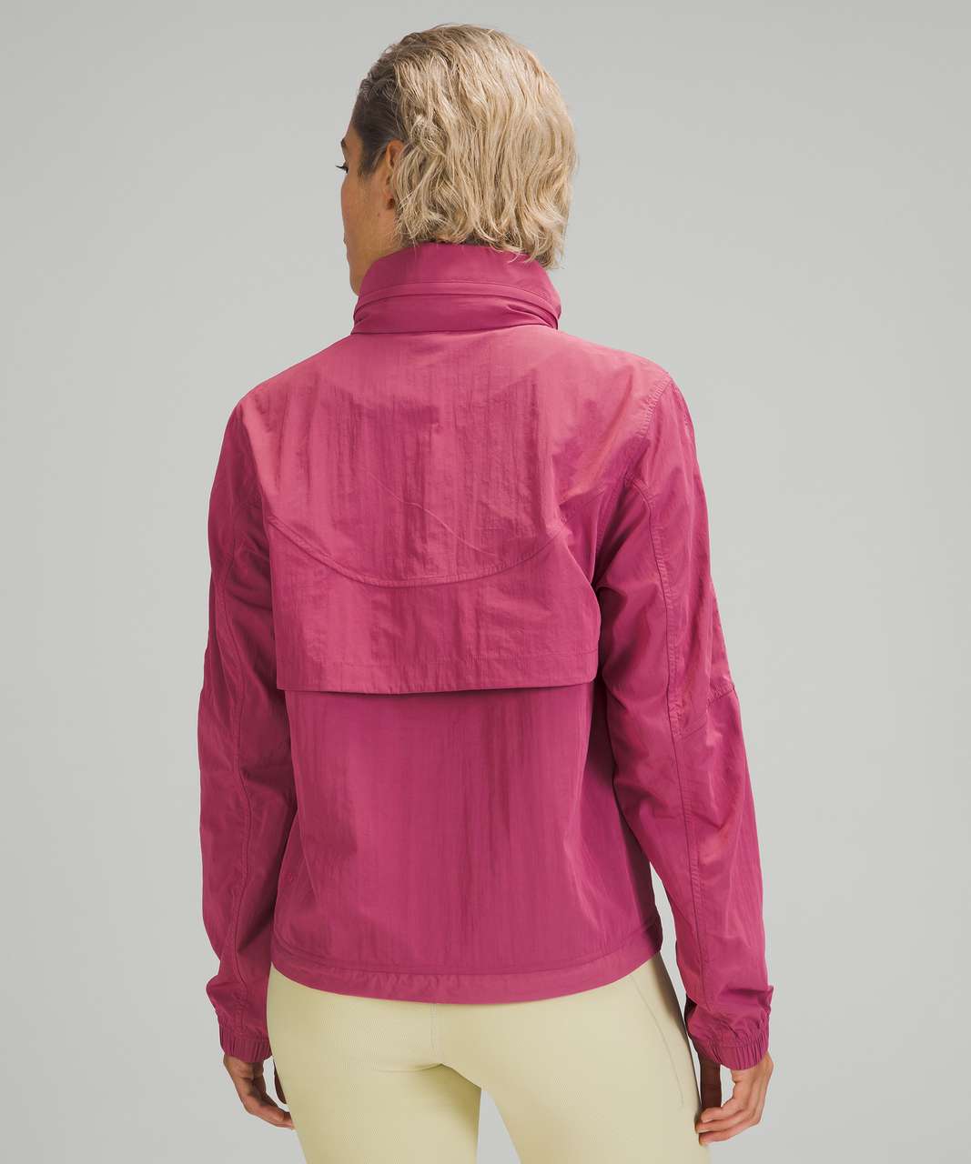 Lululemon Lightweight Hooded Jacket - Pink Lychee