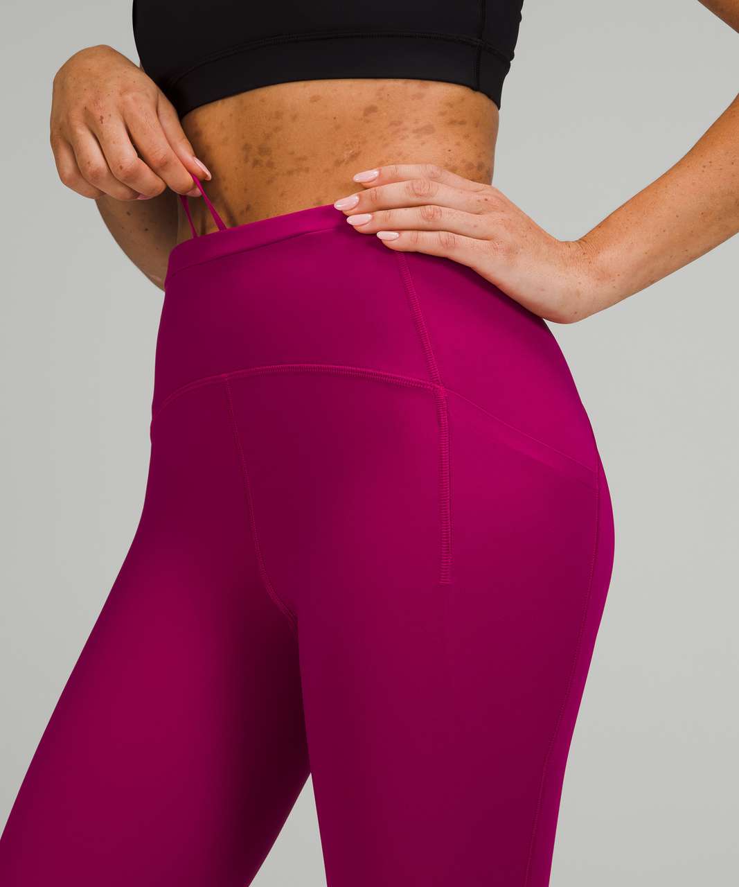 Lululemon Align High-Rise Crop 17 - Wild Berry - lulu fanatics