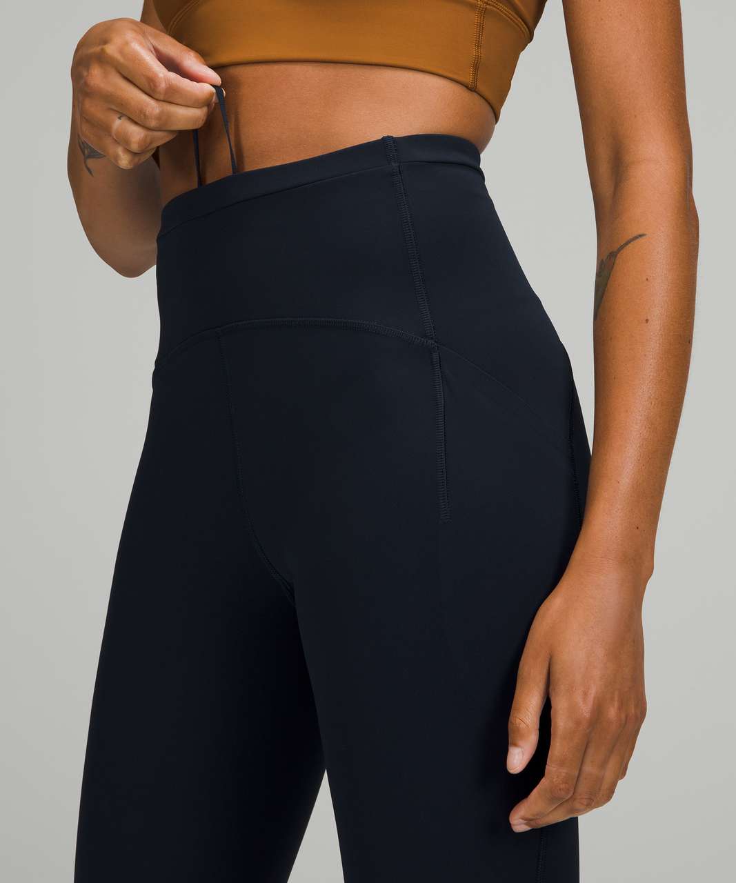 Lululemon Swift Speed High-Rise Crop 17" - True Navy