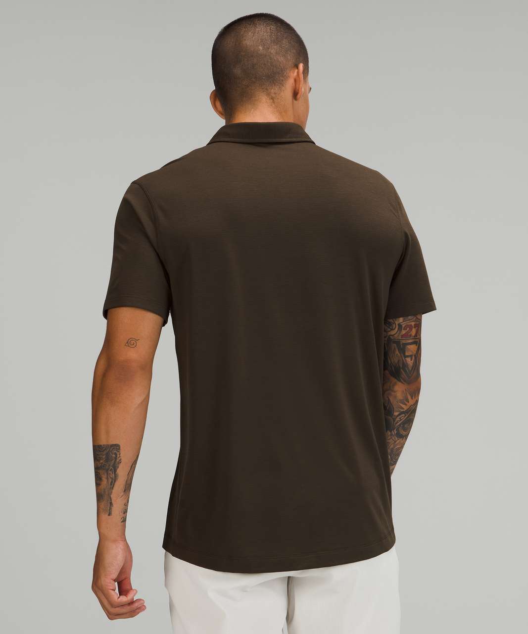 Lululemon Evolution Short Sleeve Polo Shirt - Dark Olive