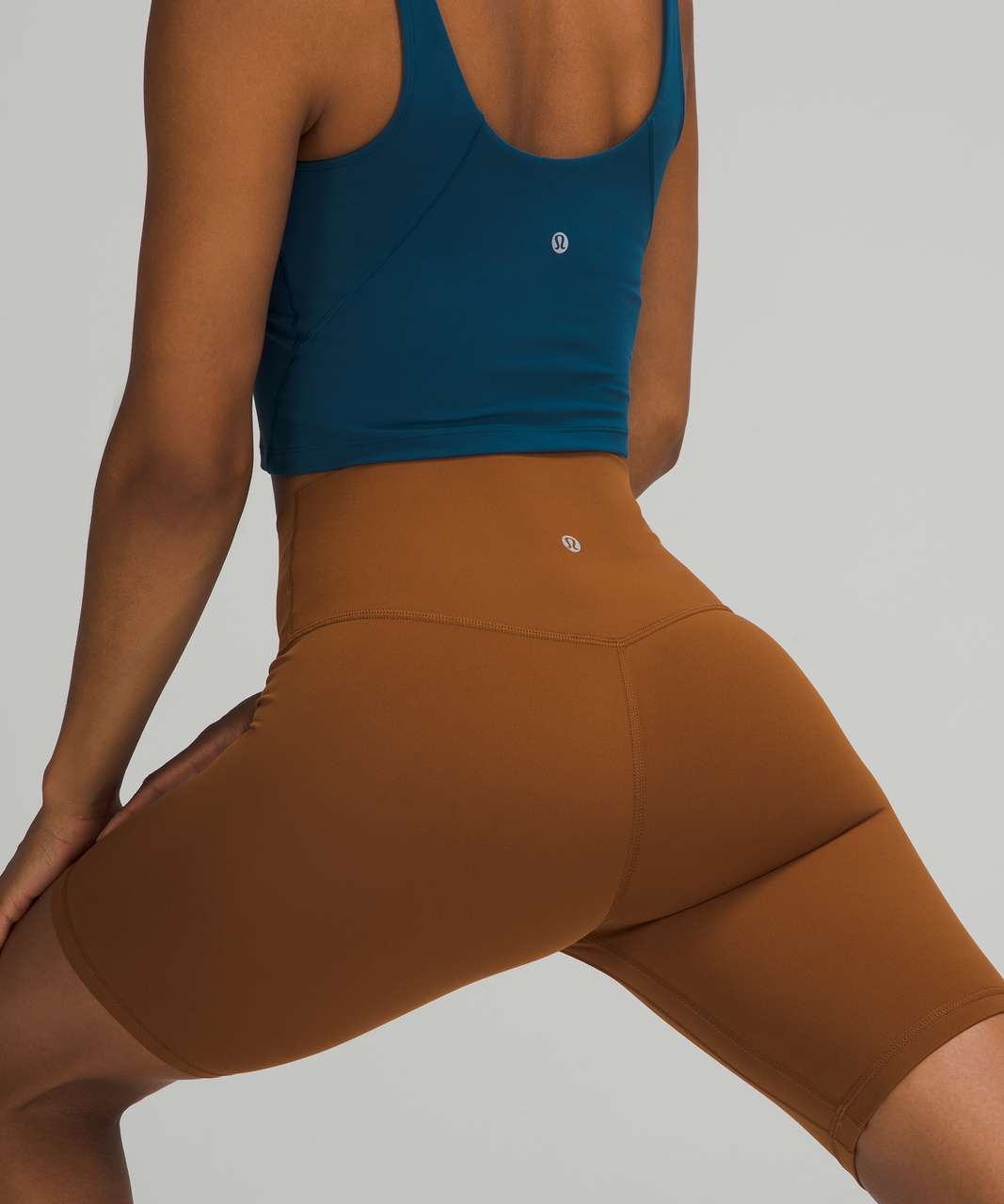 Lululemon Align Super-High Rise Short 6 - Copper Brown - lulu