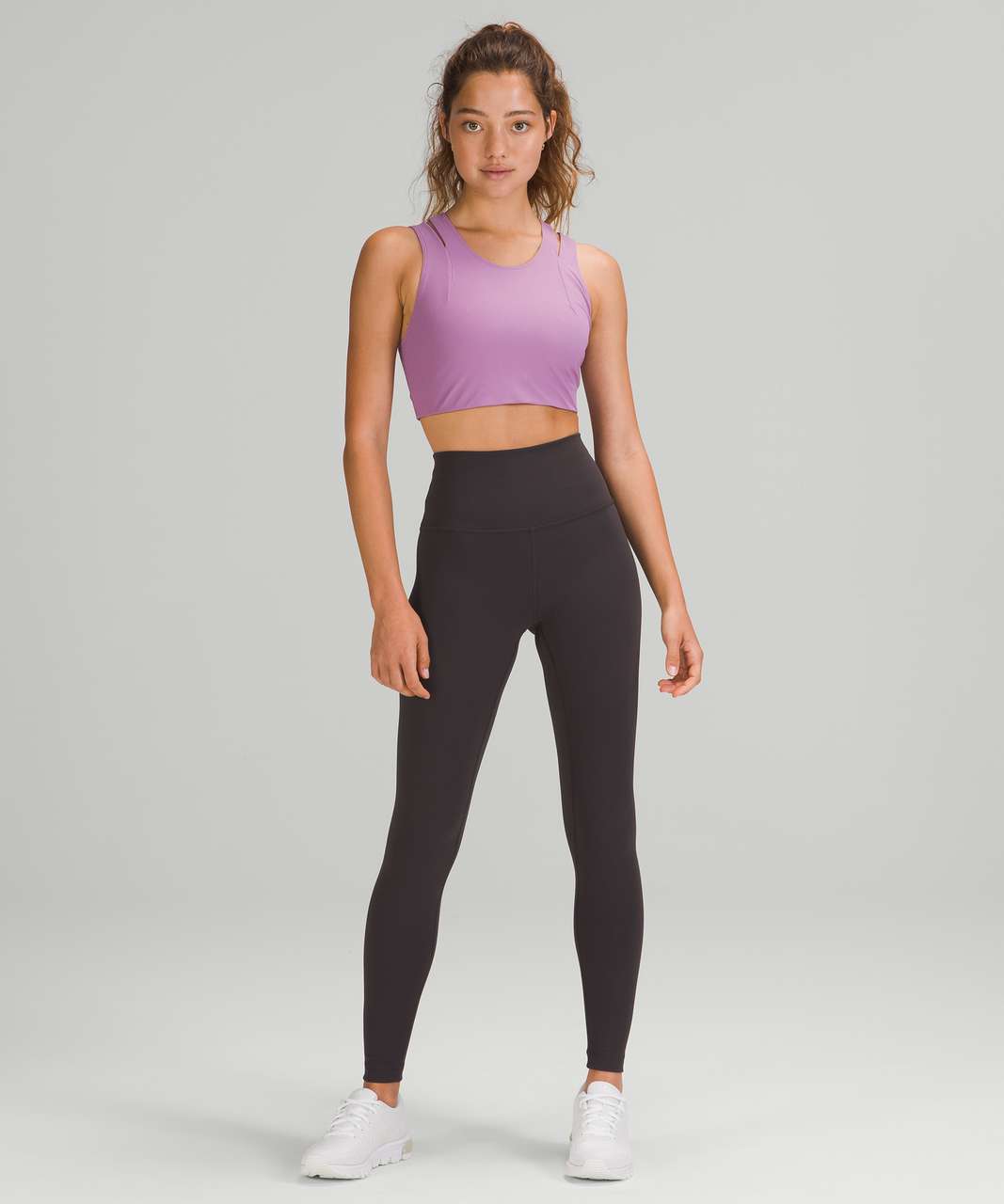 Lululemon Wunder Train High-Rise Tight 28 - Black Granite - lulu