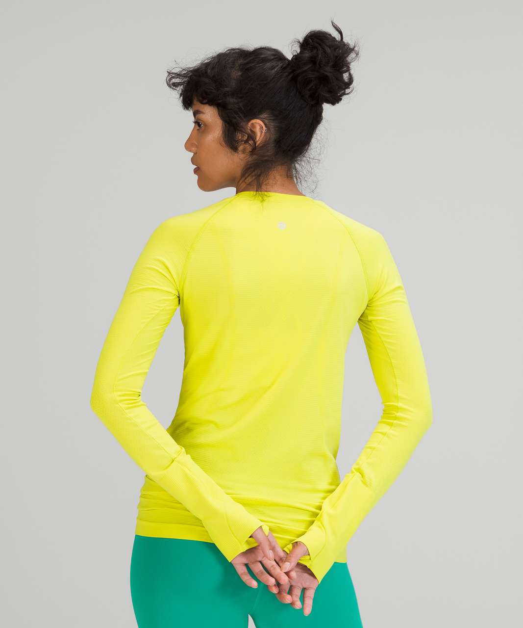 Lululemon Movement is Medicine Swiftly Tech long sleeve in Sonic Yellow Size  12