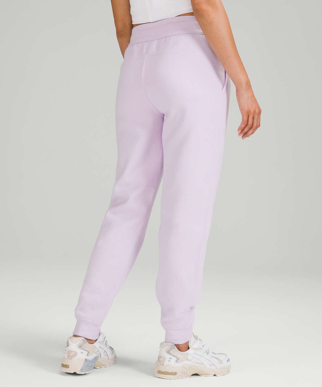 Lululemon Scuba High-Rise Jogger 7/8 Length - White Opal - lulu fanatics