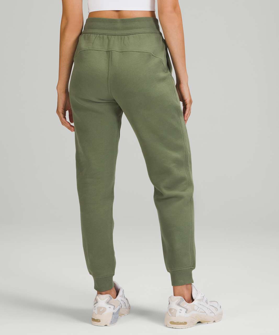 Lululemon Scuba High-Rise Jogger *Fleece 28 - Green Twill - lulu