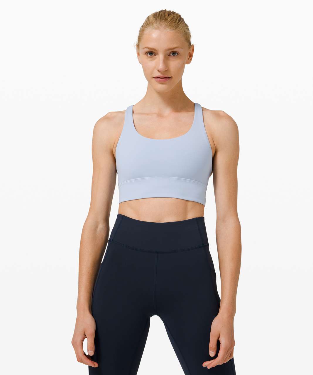 Lululemon Energy Bra Longline *Medium Support, B–D Cups - Blue Linen