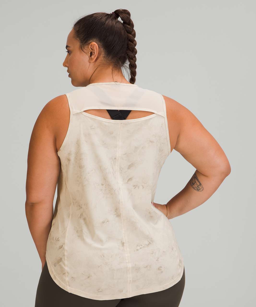 Lululemon Sculpt Tank Top - Aquila White Opal Multi / White Opal