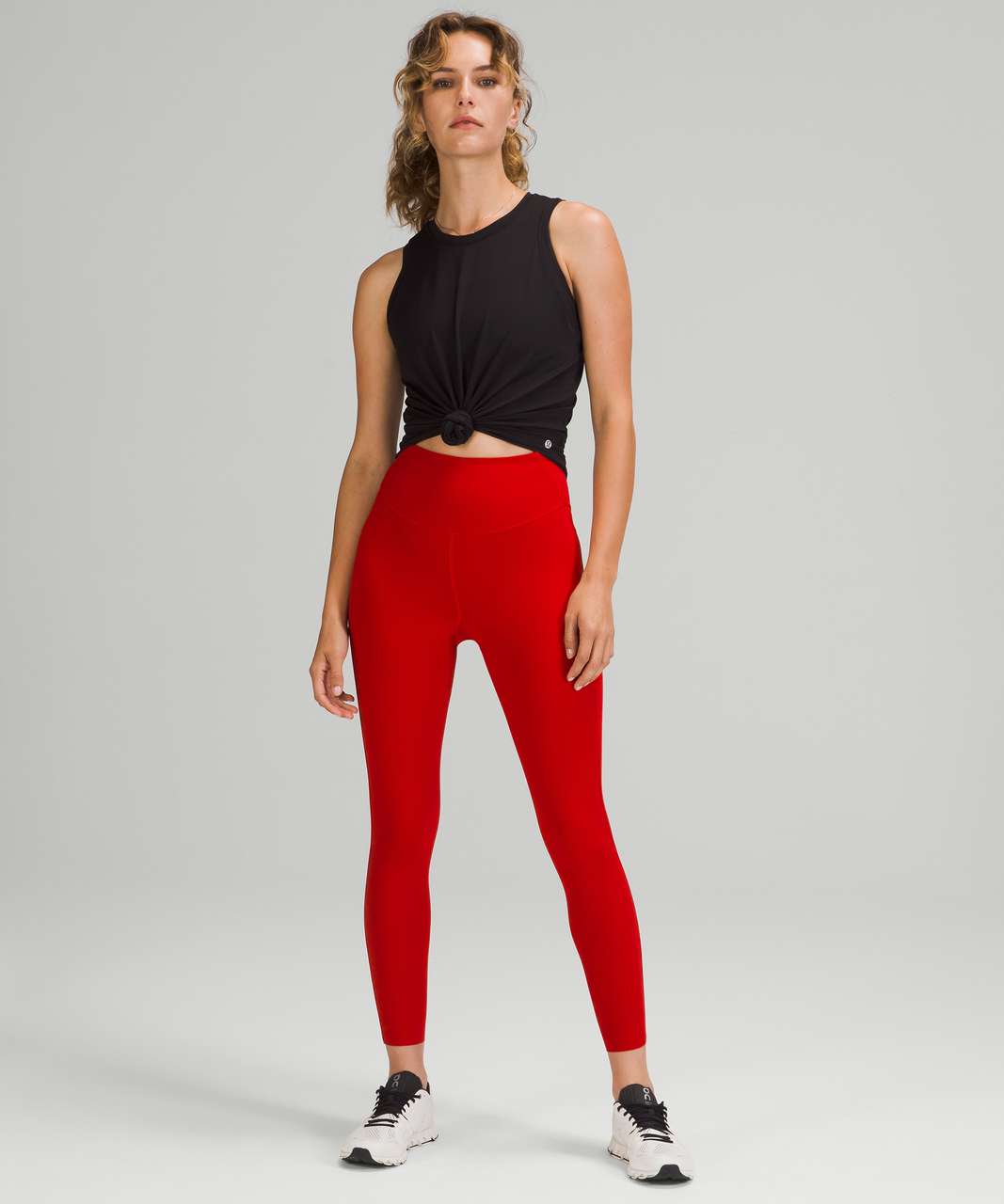 Lululemon Base Pace High-Rise Tight 25" - Dark Red