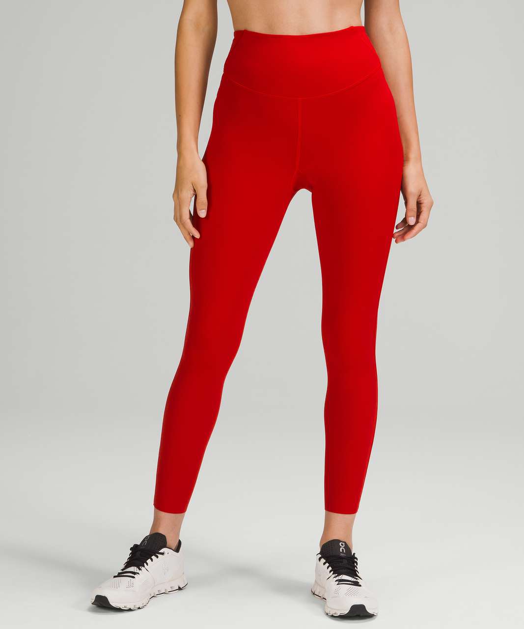 LULULEMON ATHLETICA Dark Red Wunder Under HR 7/8 Tight *LNY