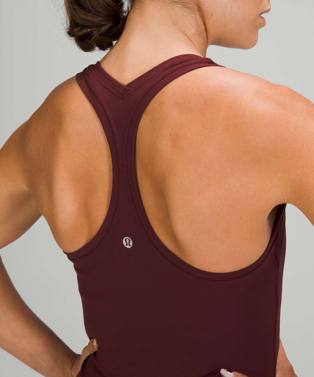 lululemon athletica, Tops, Lululemon Cool Rb Short Tank Nulu Red Merlot  Nwt