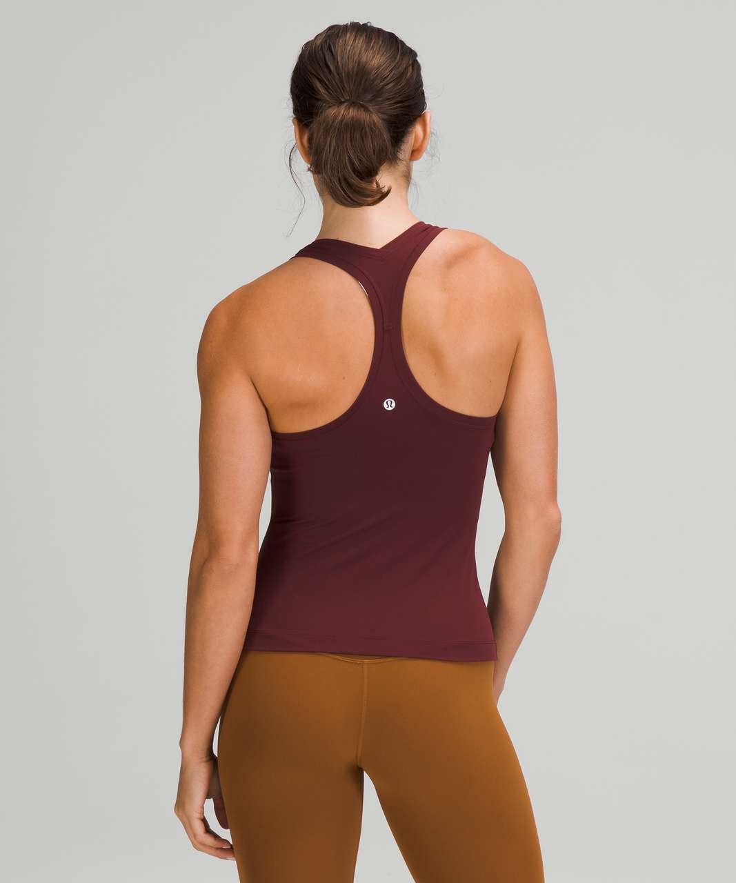 Lululemon Cool Racerback Tank Top Shorter Length - Red Merlot