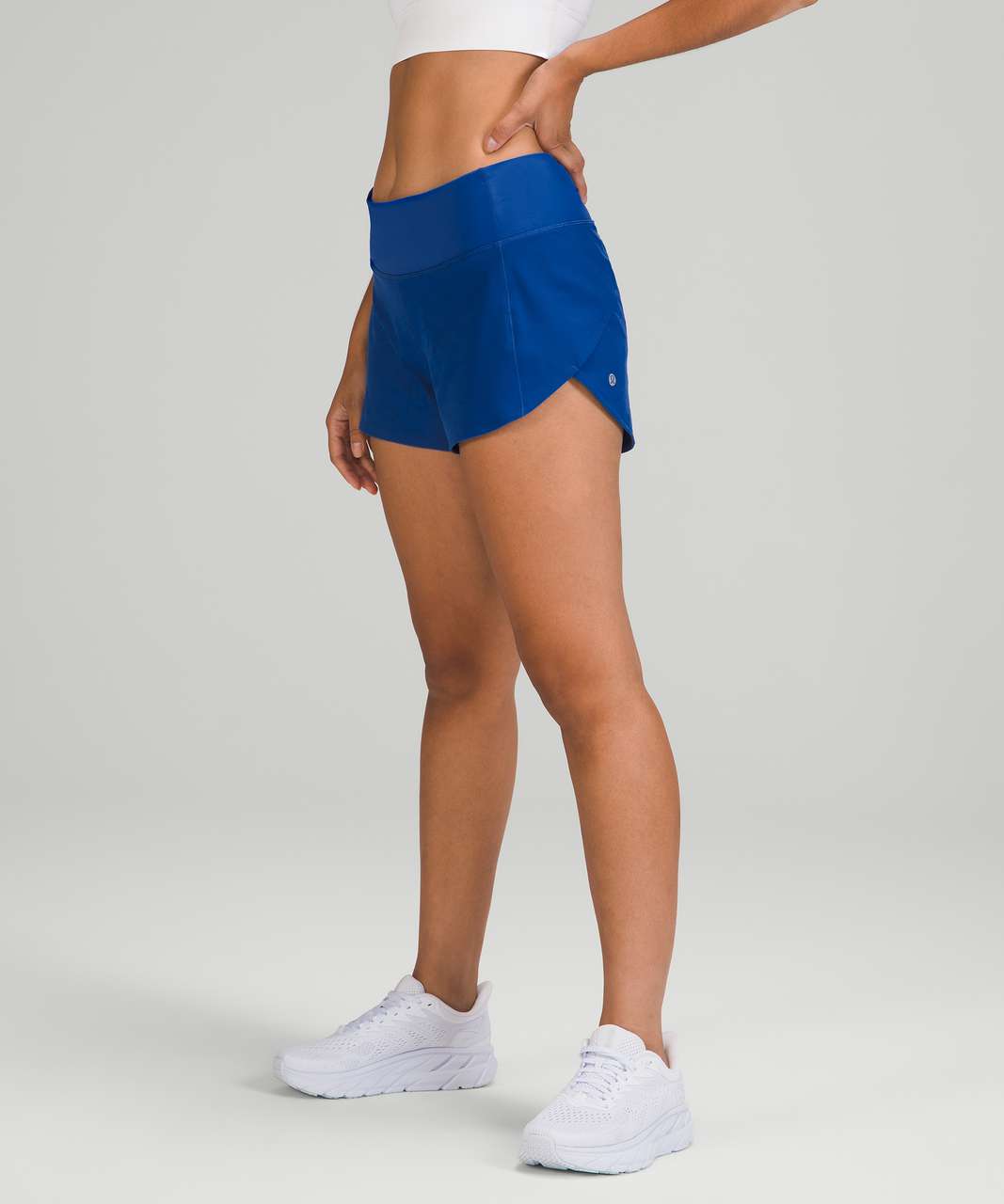 Lululemon Speed Up Mid-Rise Lined Short 4 - Pow Pink - lulu fanatics