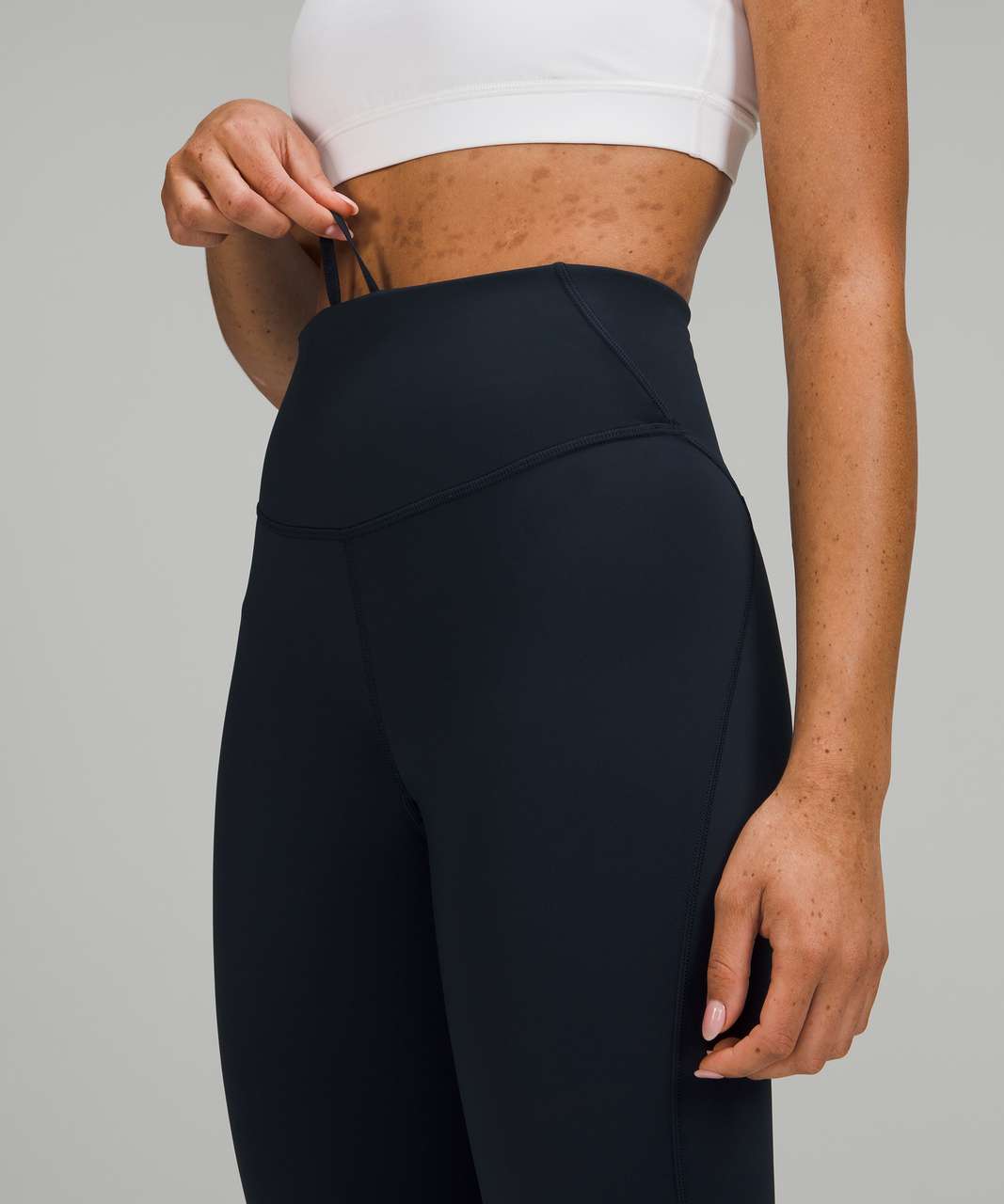 lululemon Base Pace High-Rise Crop 23 graphite Grey Size 12 LW6BO1S (NWT)