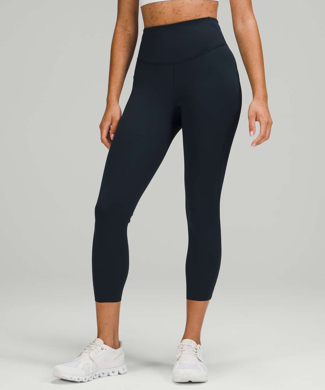 Lululemon All The Right Places Crop II 23 True Navy W6AMYS 10 no