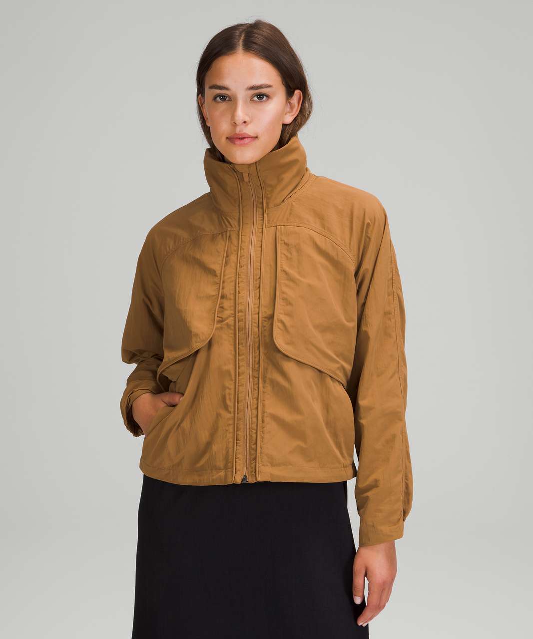 Lululemon Always Effortless Jacket - Desert Sun - lulu fanatics