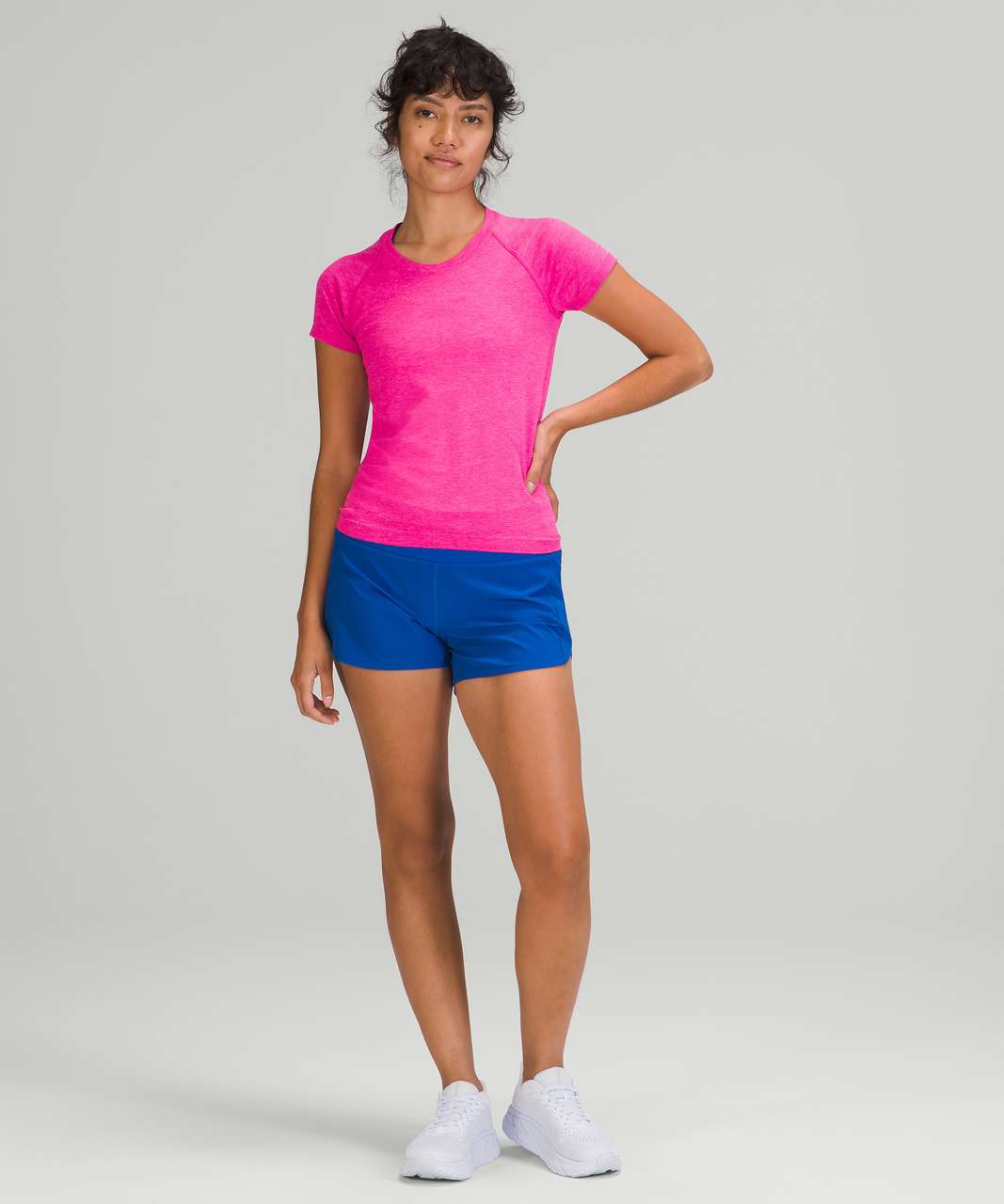 Lululemon Swiftly Tech Long Sleeve Shirt 2.0 *Race Length - Sonic Pink /  Sonic Pink - lulu fanatics