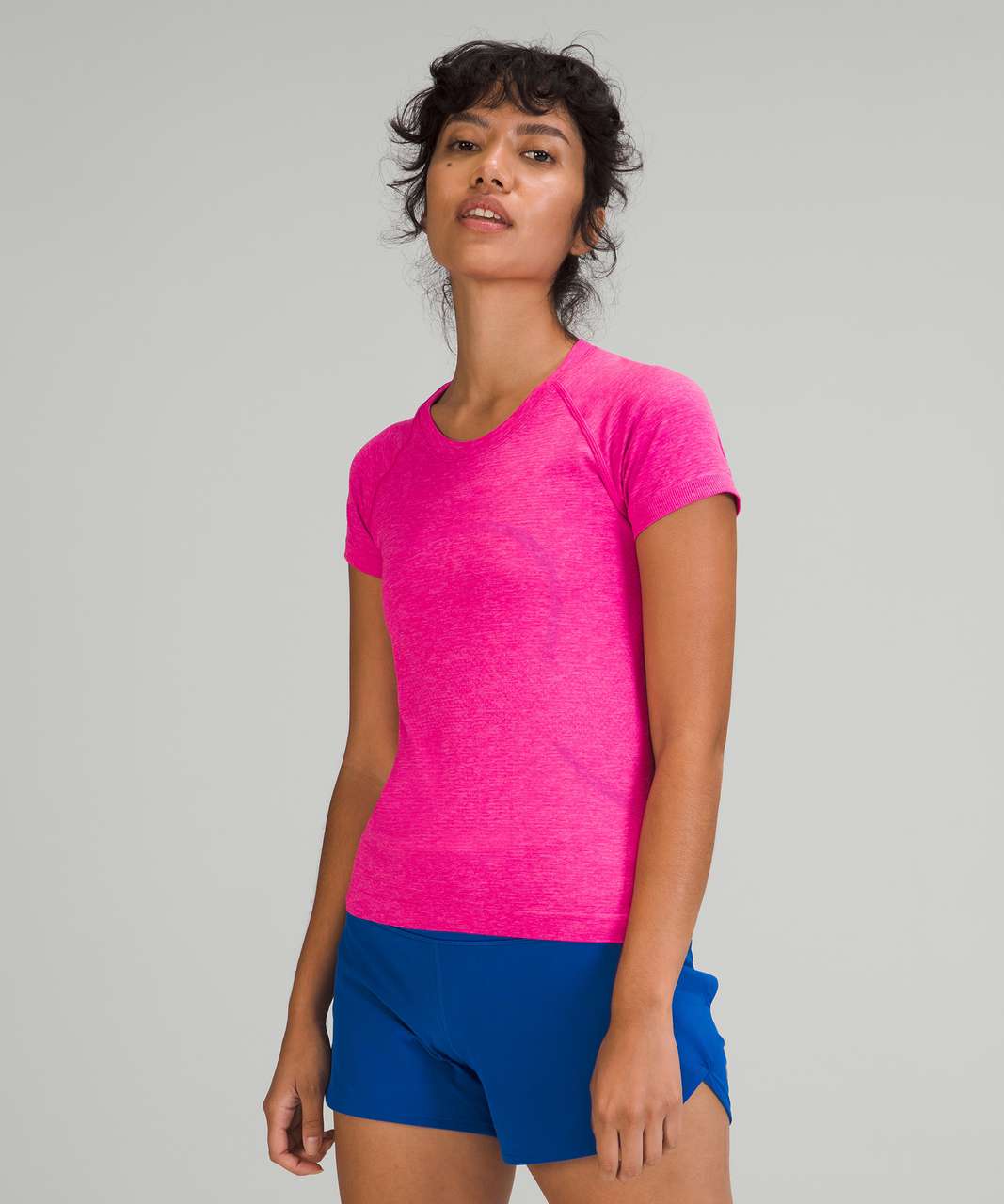 NEW LULULEMON Swiftly Tech 2.0 Short Sleeve Top 6 Pink Peony