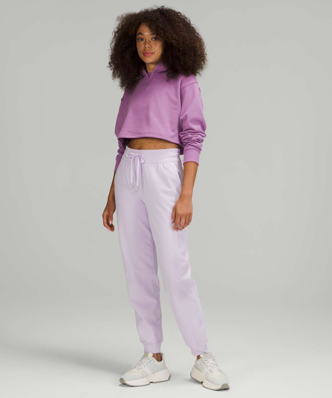 Lululemon Scuba High-Rise French Terry Jogger - Lavender Dew