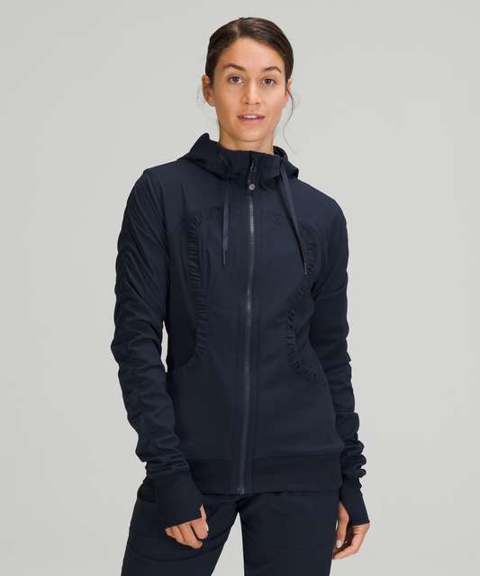 Lululemon dance studio reversible jacket in black size 4