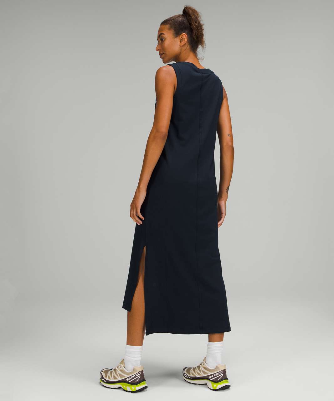 Soma Racerback Maxi Dress With Built-In Bra Nightfall Navy