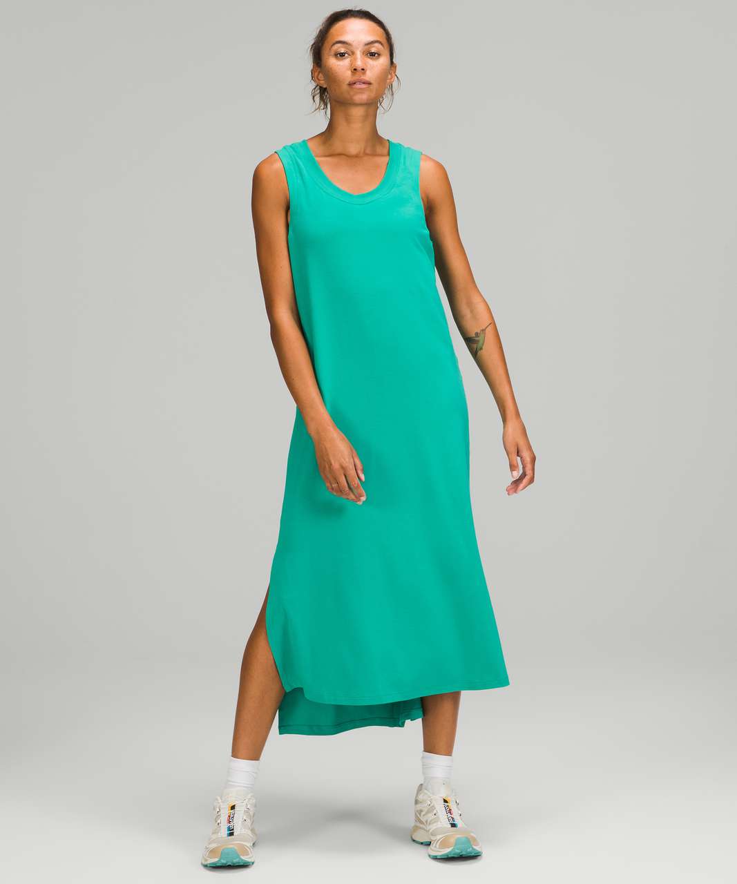 Lululemon All Yours Tank Maxi Dress - Maldives Green