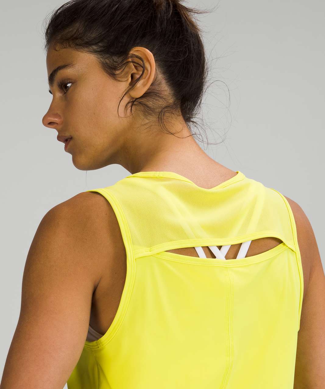 Lululemon Sculpt Tank Top *Cropped - Yellow Serpentine