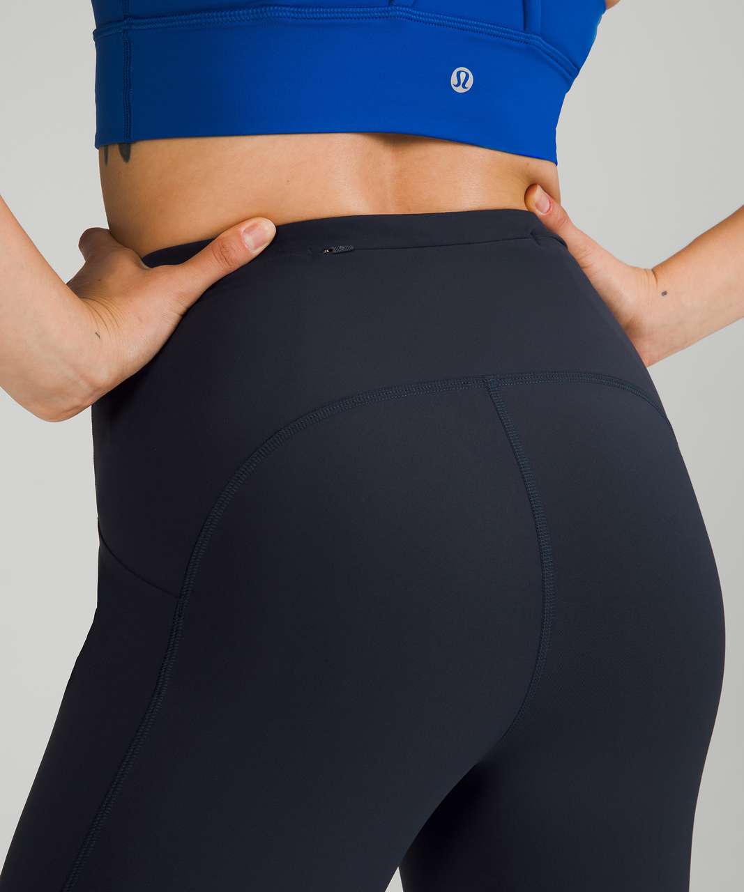 Lululemon Swift Speed High-Rise Crop 23 - True Navy - lulu fanatics