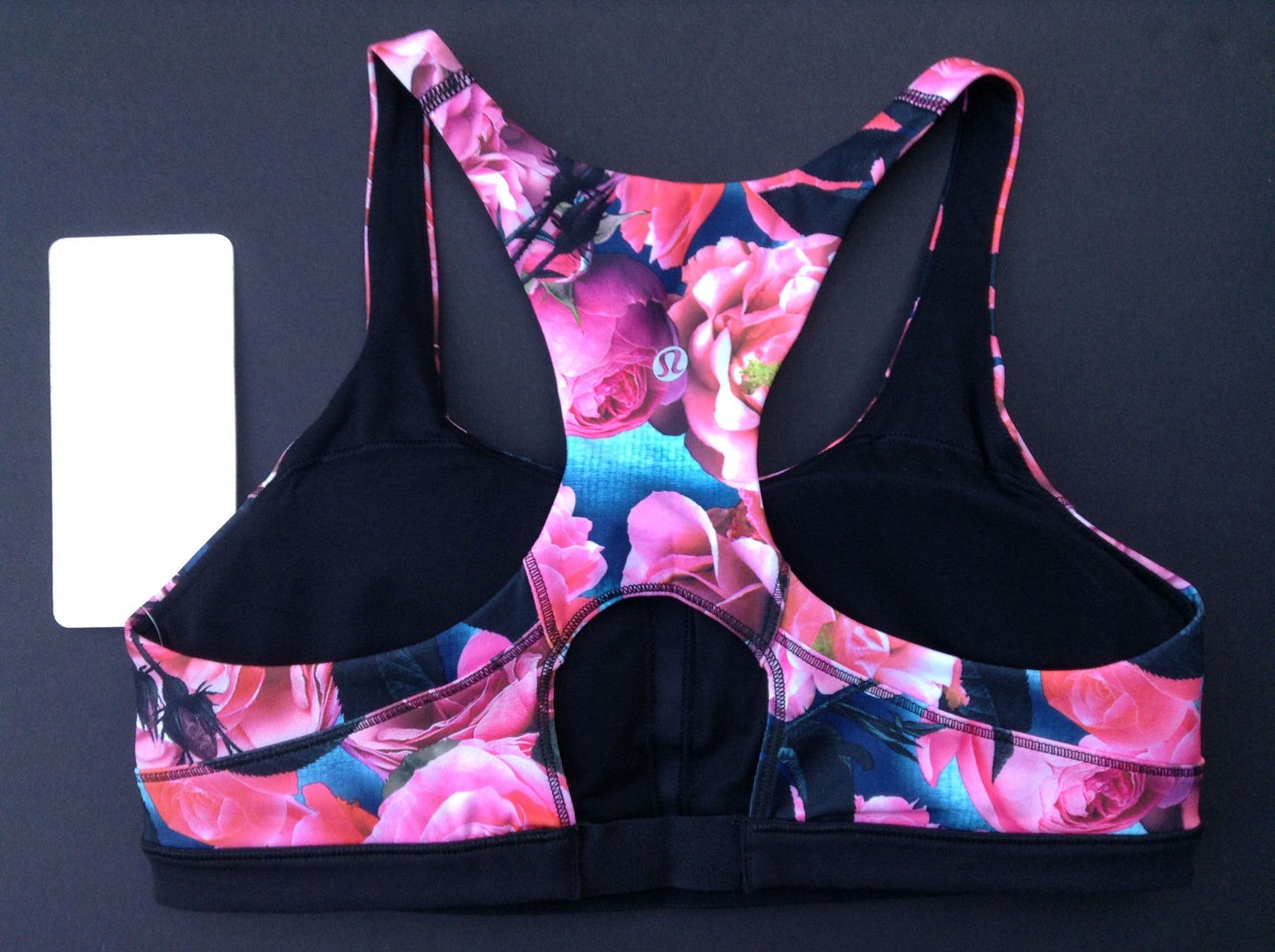 Lululemon Top Speed Bra - Secret Garden - lulu fanatics