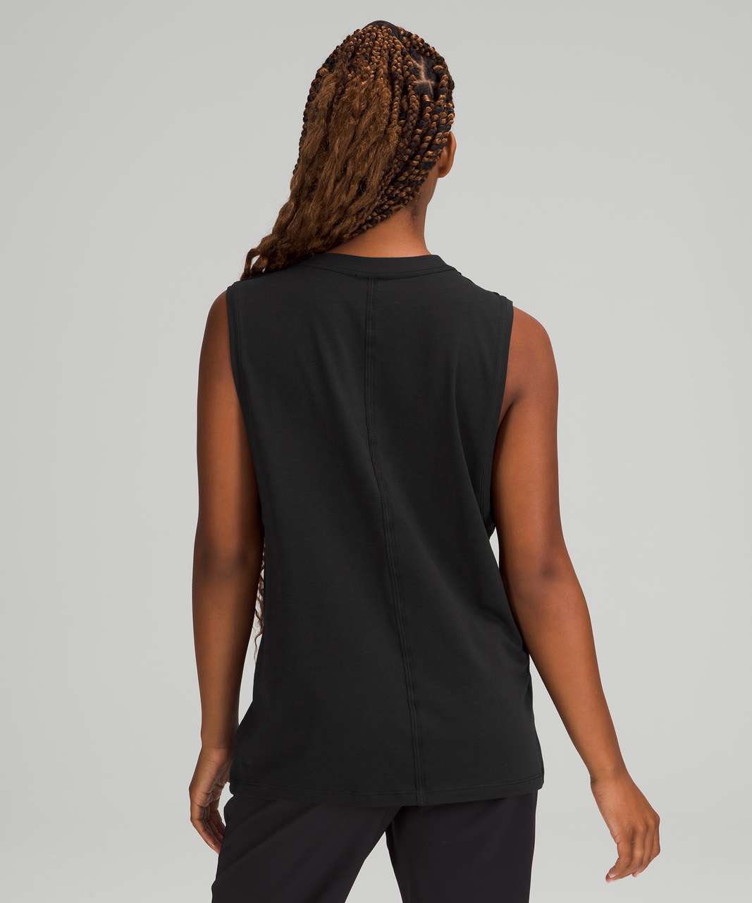 Lululemon High Neck Running and Training Tank Top - Rainforest Green - lulu  fanatics