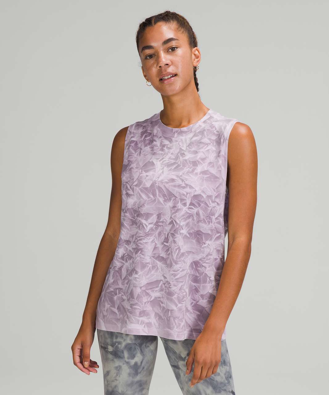 Lululemon SeaWheeze All Yours Tank Top - Origami Wash Lavender Dew Dusky Lavender