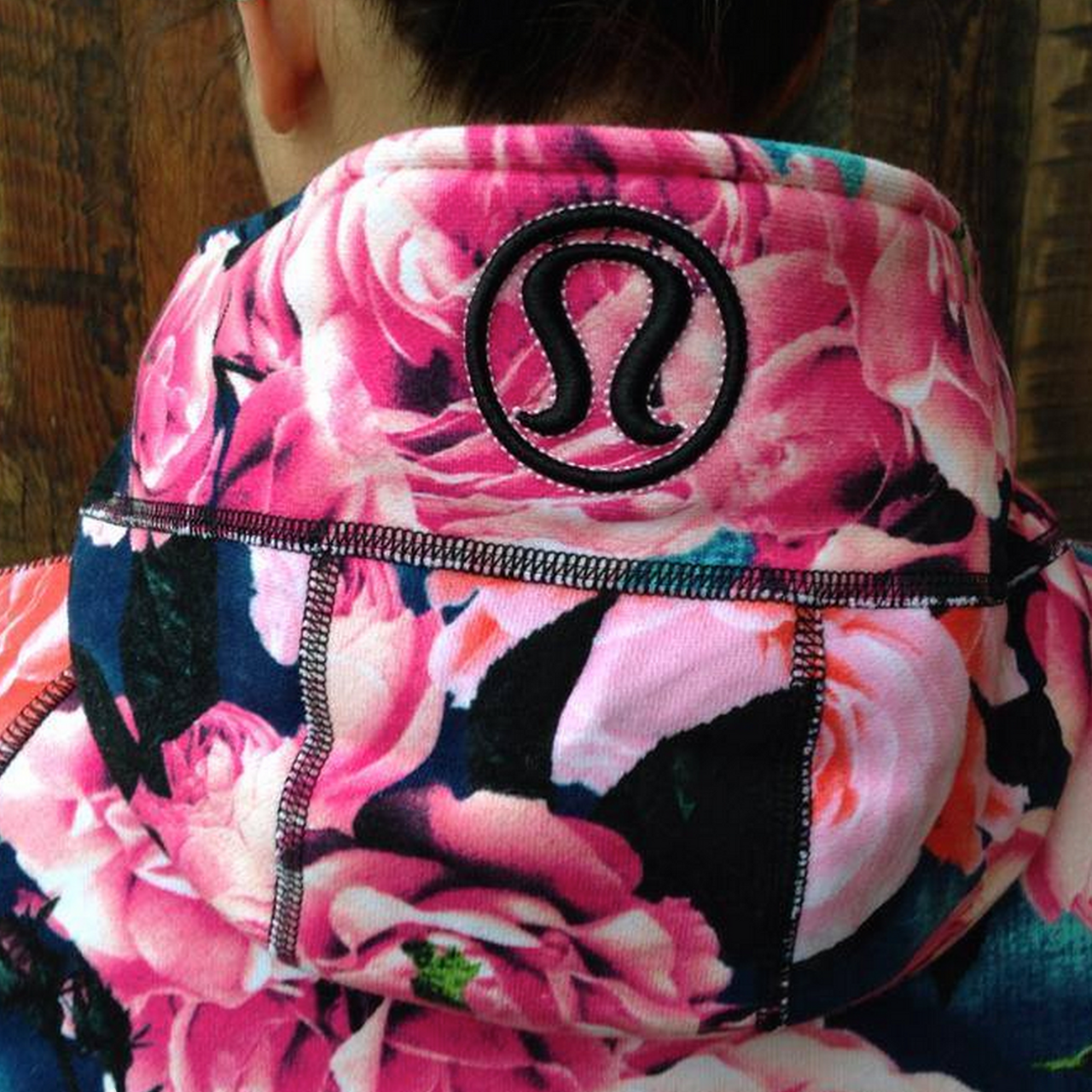 Lululemon Scuba Hoodie II - Secret Garden / Vintage Pink