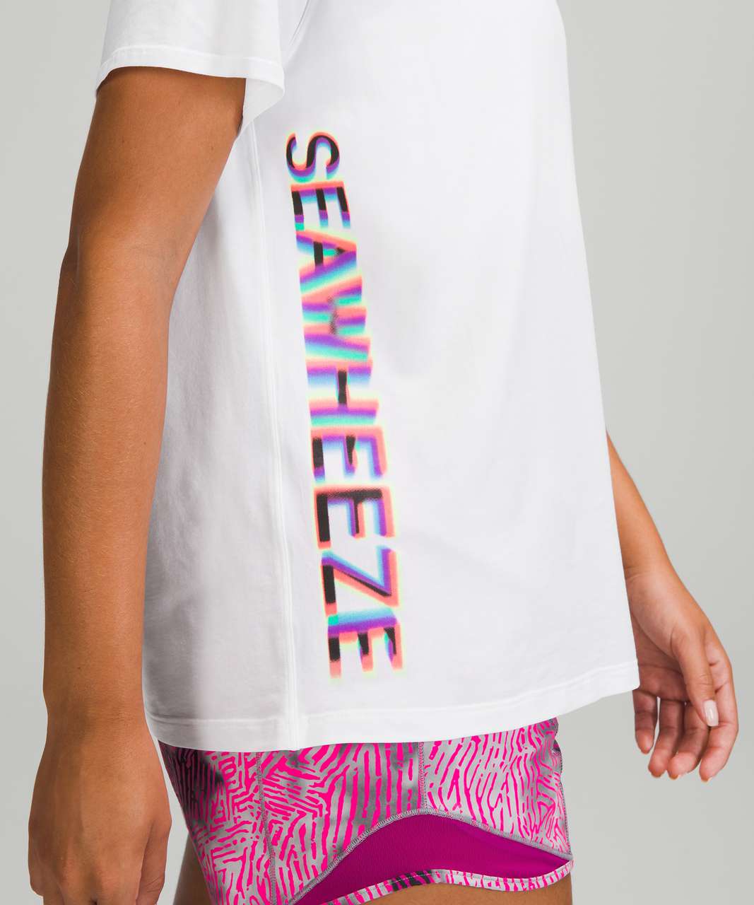 Lululemon SeaWheeze All Yours Short Sleeve T-Shirt - White - lulu fanatics