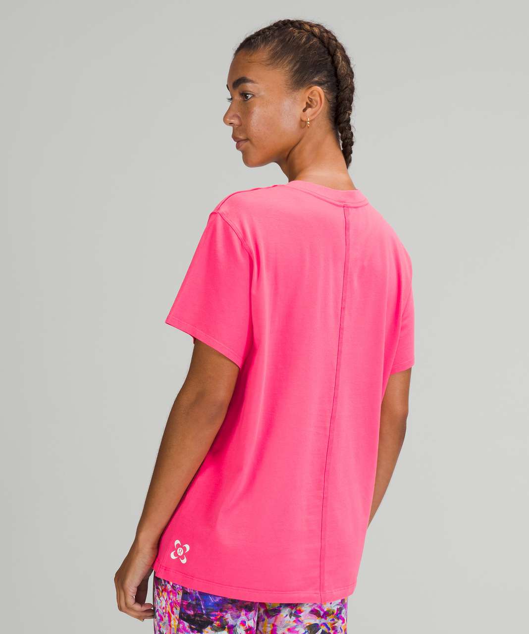 Lululemon SeaWheeze All Yours Short Sleeve T-Shirt - Raspberry Glo Light