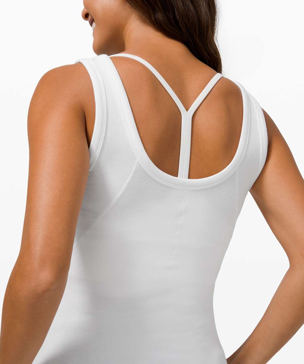 Lululemon Hold Tight Scoop Neck Tank Top - White (First Release)