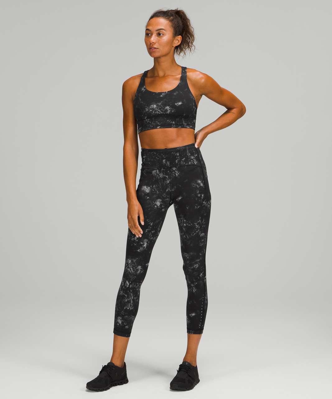 Lululemon Swift Speed High-Rise Tight 25" - Aquila Black Multi