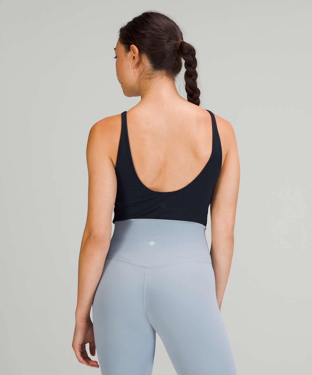 NWT Sold Out Lululemon Ebb To Street Bodysuit Pink Lychee Size 2 Thong Back