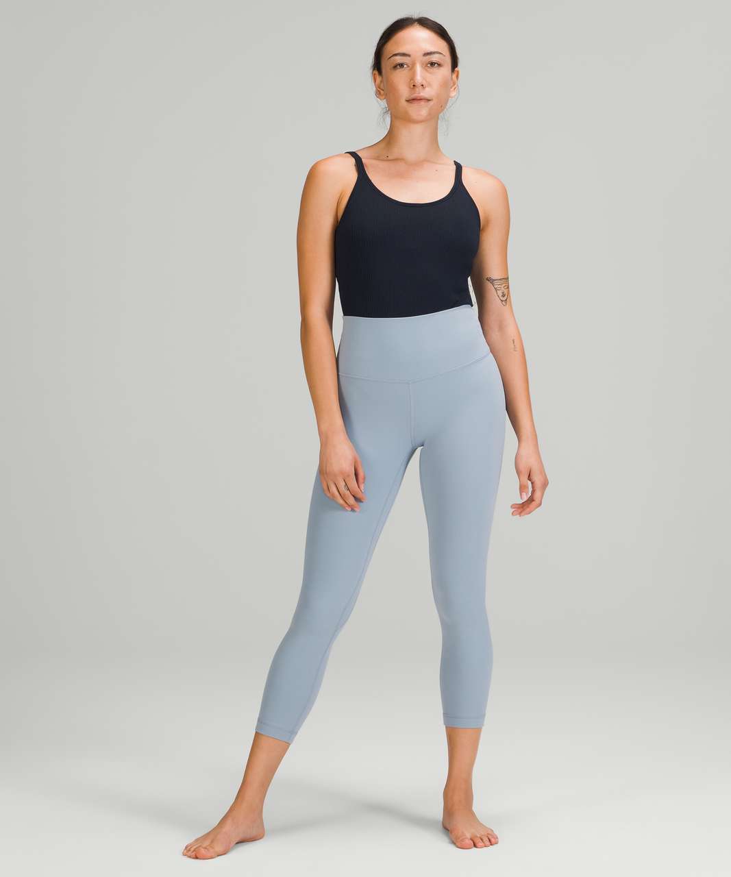 Lululemon Ebb to Street Bodysuit *Light Support, B/C Cups - True Navy -  lulu fanatics