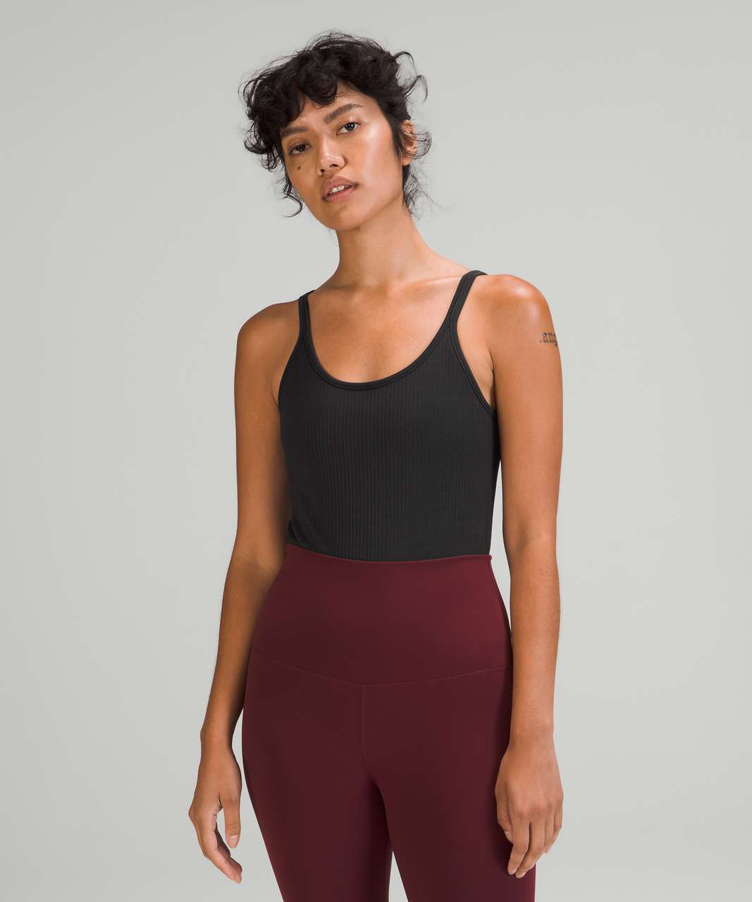 Lululemon Ebb to Street Bodysuit *Light Support, B/C Cups - Black