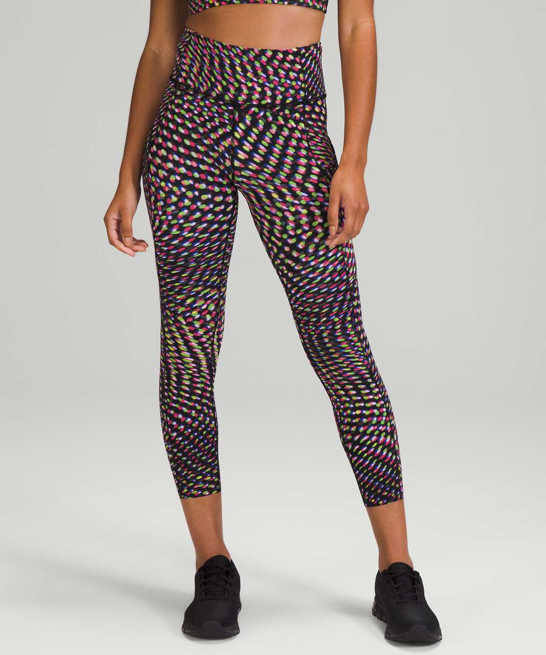 Lululemon SeaWheeze Fast and Free High-Rise Tight 25" - To The Beat Raspberry Multi