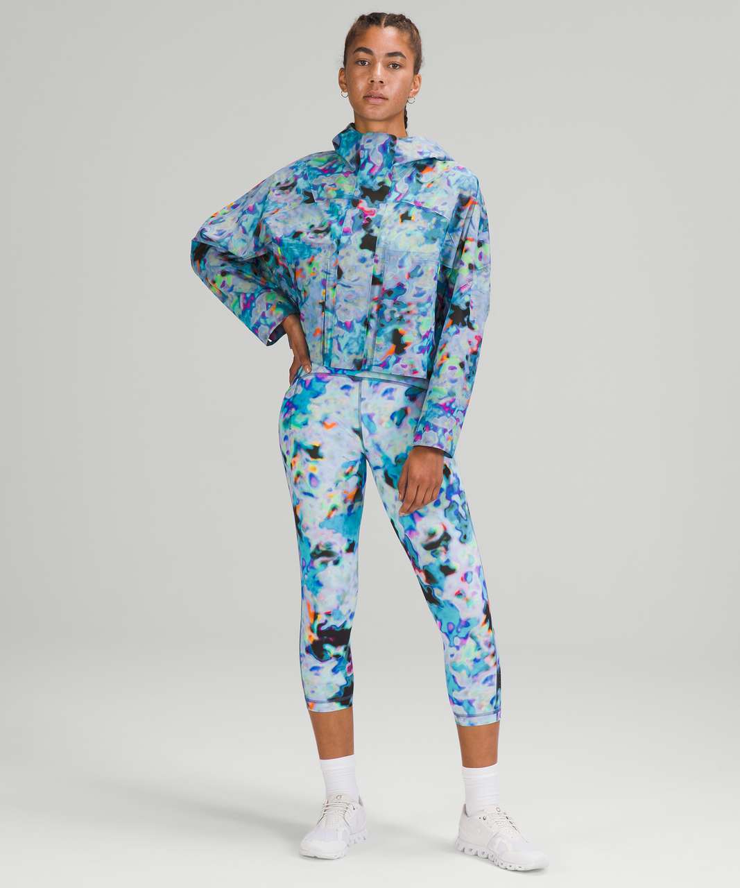 Lululemon SeaWheeze Rain Chaser Jacket - Euphoria Multi