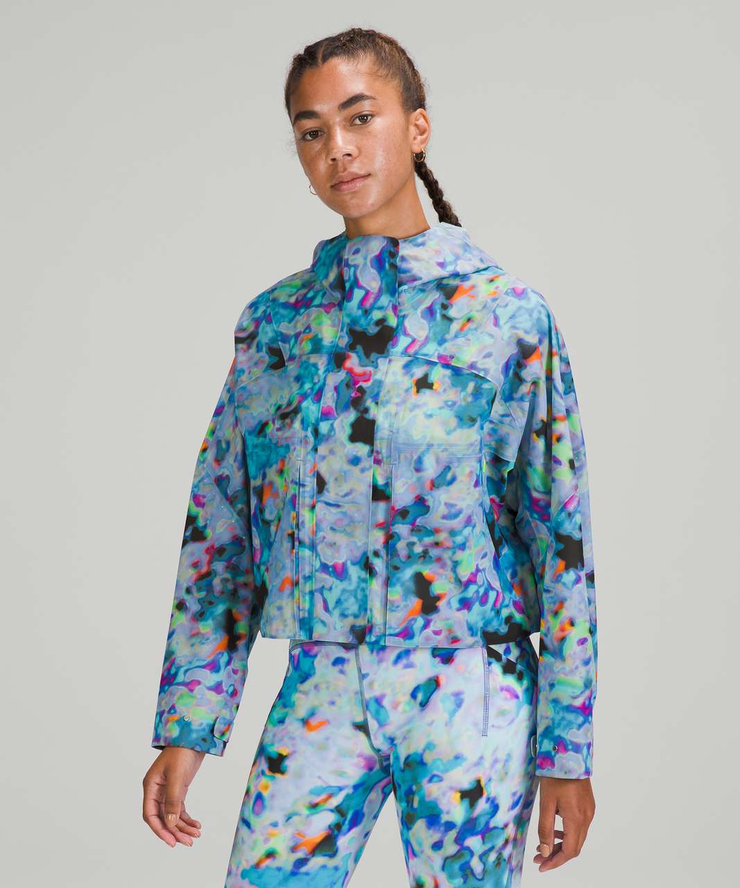 Lululemon SeaWheeze Rain Chaser Jacket - Euphoria Multi